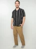 Camisa Manga Corta a Rayas