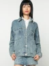 Chaqueta Denim Cruz Brillo