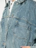 Chaqueta Denim Cruz Brillo