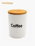 Recipiente para Café Cerámica Warenhaus | Blanco
