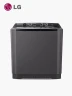 Lavadora Semiautomática LG de 18 kg Doble Tina WP18MAR | Negro