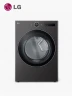 Secadora a Gas LG de 23 kg DF74BFXS6B | Negro