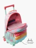 Totto - Mochila con ruedas Infantil Rainbow Star | Multicolor
