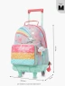 Totto - Mochila con ruedas Infantil Rainbow Star | Multicolor