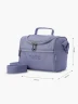 Totto - Lonchera Térmica Pizarra Ecole Solid | Morado