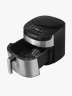 Freidora de aire Cuisinart digital 8 en 1 | Plateado/Negro