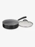 Set de ollas y sartenes Cuisinart de cerámica antiadherente 11 Pcs| Negro