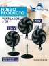Ventilador 3 en 1 Wellspring 18" | Negro