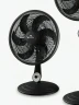 Ventilador 3 en 1 Wellspring 18" | Negro
