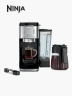 Cafetera DualBrew XL Ninja CFP150CO de jarra de vidrio con espumador | Negro