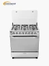 Cocina Continental Santos de 6 Quemadores | Inox