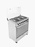 Cocina Continental Santos de 6 Quemadores | Inox