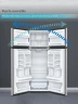 Refrigeradora Black & Decker 340L No Frost | Plateado