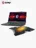 Laptop Gaming MSI Thin 15 + Base de enfriamiento TERRAX RGB | Negro