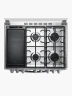 Cocina a gas Indurama Galicia Zafiro 6 Quemadores 30" | Croma
