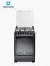 Cocina a Gas Indurama Ferrara MaxGrill 24" 4 Quemadores | Negro