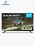 Smart Tv Indurama 58" QLED 4K UHD 58TIKN3UHDQLED| Negro