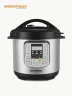 Olla multifunción Warenhaus 6L | Plateado