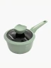 Perol Jade Warenhaus 16 cm con tapa | Verde