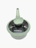 Perol Jade Warenhaus 16 cm con tapa | Verde