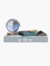 Colchón Simmons Beautysleep Erica Soft 2 Plazas | Celeste