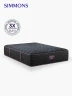 Colchón Simmons Beautyrest World Class Med-Firm 1.5 Plazas | Gris Oscuro