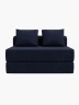 Sofá Cama Chaide Foam Box 1 ½ Plz | Azul