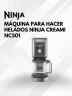Máquina de Helados Ninja NC301LAA 800W | Gris