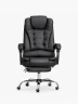 Silla Oficina ENV Thronos Max Cuero PU | Negro